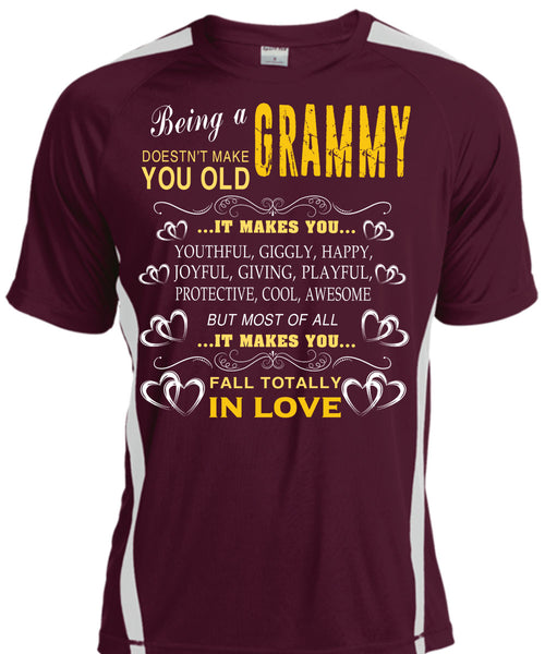 Being A Grammy T Shirt, It Makes You Youthful T Shirt, Cool Shirt