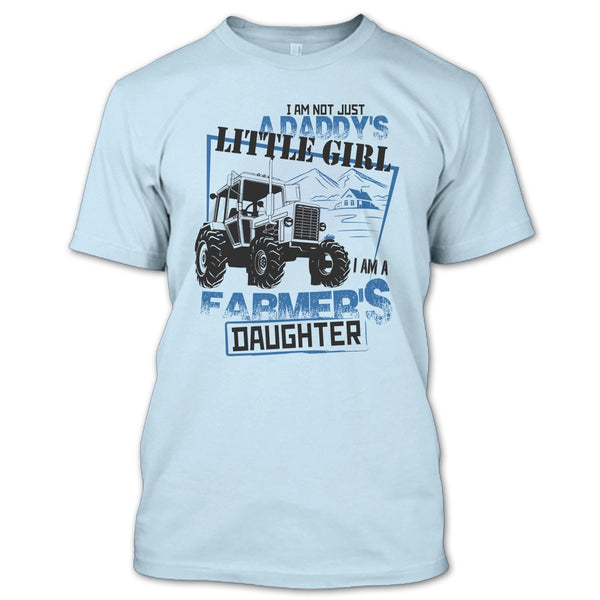 Just A Daddy's Littile Girl T Shirt, Coolest farmer's Girl T Shirt