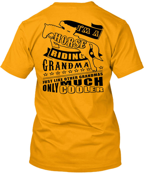 I'm a Horse Riding Grandma T Shirt, Sport T Shirt