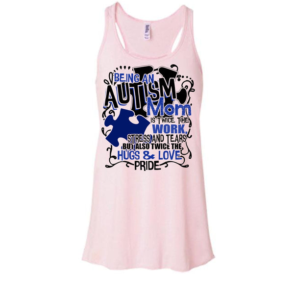 Being An Autism Mom T Shirt, Gift For Autism Mom Tank Top
