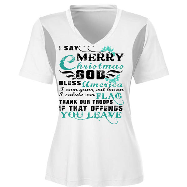 I Say Merry Christmas T Shirt, This Girl Loves Christmas T Shirt, Awesome T-Shirts