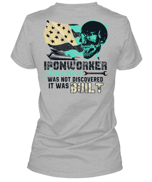 Ironworker America T Shirt, I Love Ironworker T Shirt