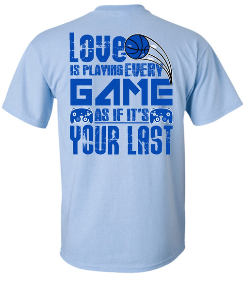 Love Is Playing Game T Shirt, I Love Gaming T Shirt