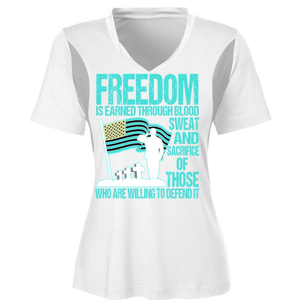 Freedom Is Earned T Shirt, I Love Veteran T Shirt, Awesome T-Shirts