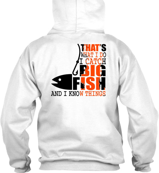 I Catch Big Fish T Shirt, I Love Fishing T Shirt