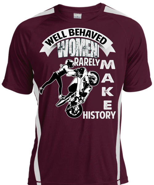 Well Behaved Women T Shirt, Rarely Make History T Shirt, Cool Shirt