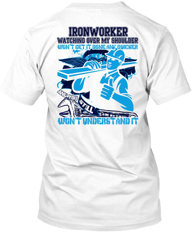 A black t-shirt with the shopify logo