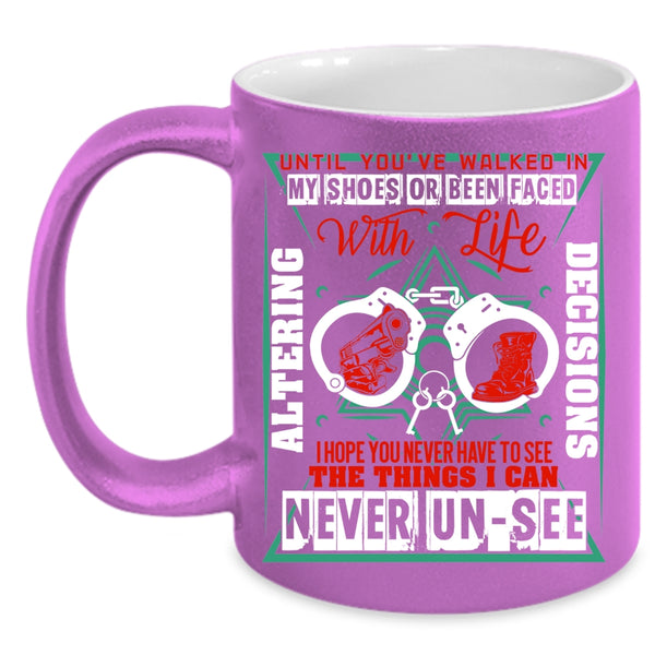 Awesome Police Officer Coffee Mug, Cool Gift For Policeman Coffee Cup