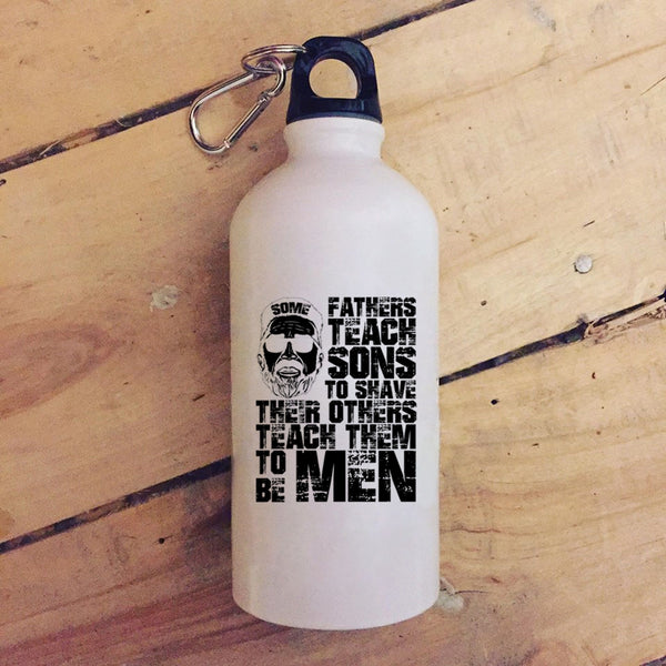 Some Fathers Teach Sons To Shave 20 oz Stainless Steel Bottle,Their Others Teach Them To Be Men Outdoor Sports Water Bottle