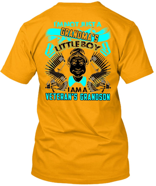 I Am A Veteran's Grandson T Shirt, Being A Veteran T Shirt