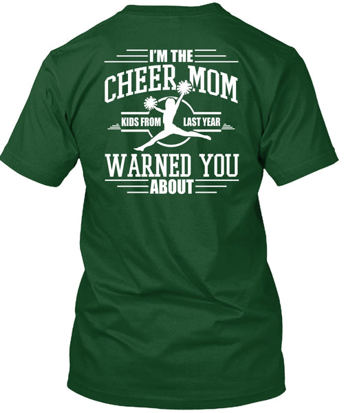 I'm The Cheer Mom T Shirt, Being A Cheer Coach T Shirt