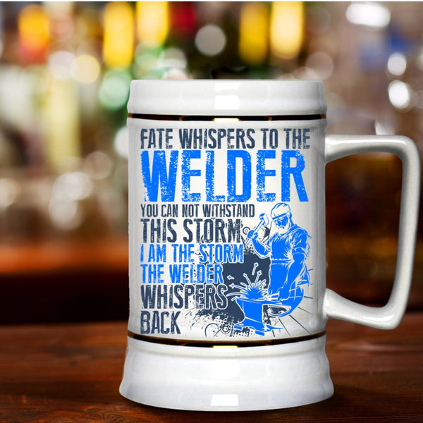 Best Gift For Welder Beer Stein 22oz, Funny Welder Beer Mug