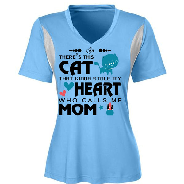 There's This Cat That Kinda Stole My Heart T Shirt, Calls Me Mom T Shirt, My Favorite T Shirt
