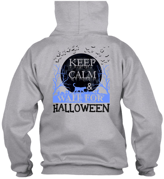 Keep Calm And Wait For Halloween T Shirt, I Love You Pumpkin T Shirt