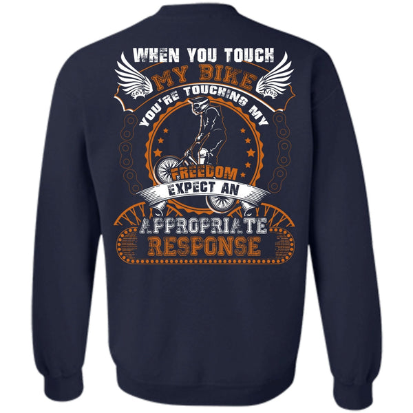 My Freedom T Shirt, I Love Biker Sweatshirt