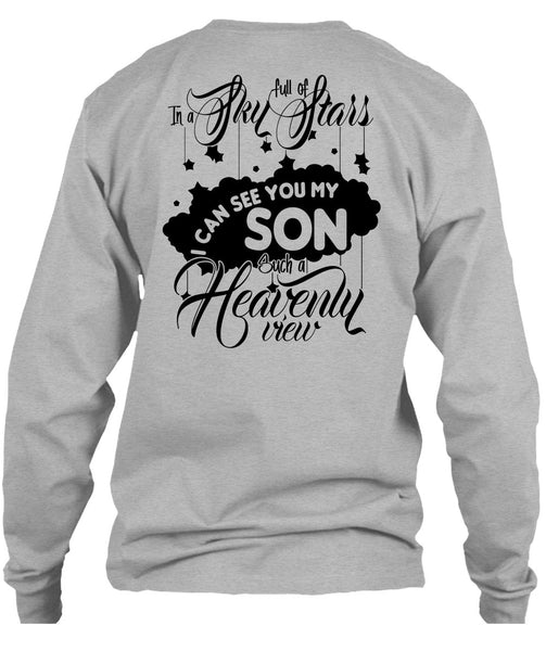 I Can See You My Son T Shirt, I Love Son T Shirt
