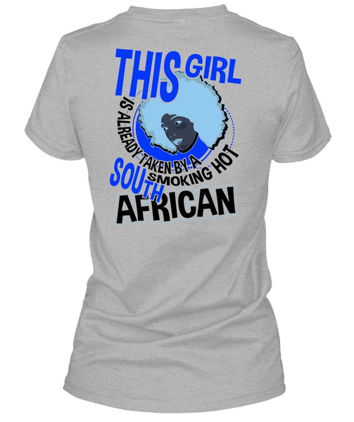 Smoking Hot South African T Shirt, I Love Lady T Shirt