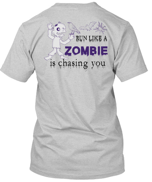 Run Like A Zombie Is Chasing You T Shirt, Wait For Halloween T Shirt