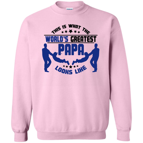 Coolest Papa T Shirt, This Is What The World's Greatest Papa Sweatshirt