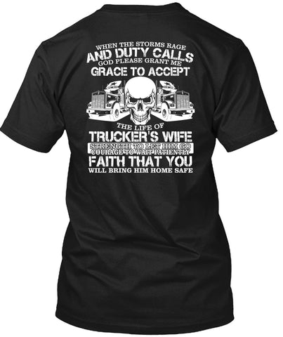 A black t-shirt with the shopify logo