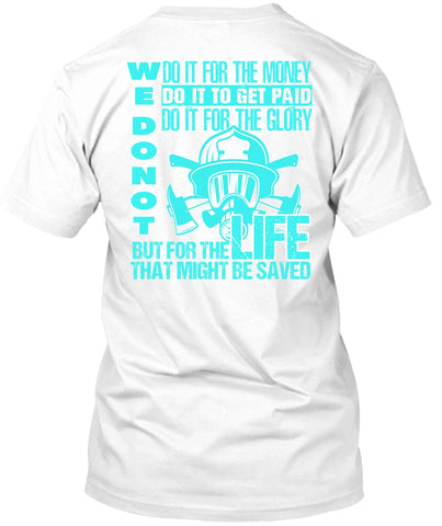 A black t-shirt with the shopify logo