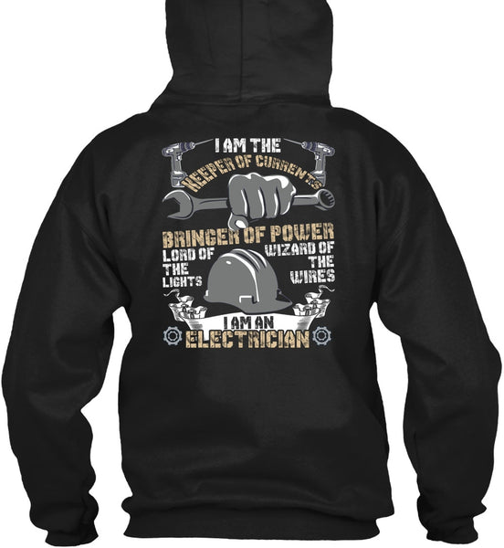 I Am An Electrician T Shirt, Keeper Of Currents T Shirt