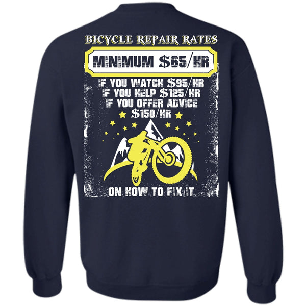 Minimum $65/Hr T Shirt, I Love Mechanic Sweatshirt