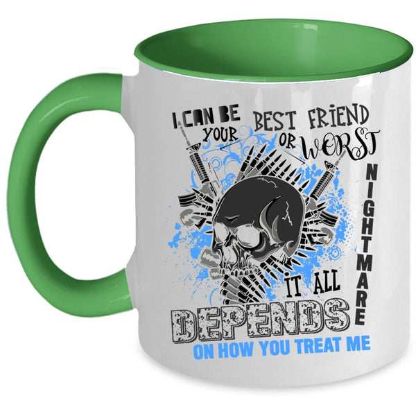Cool Friends Coffee Mug, I Can Be Your Best Friend Accent Mug