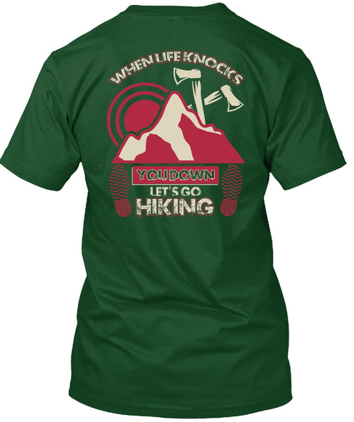 Let's Go Hiking T Shirt, I Love Hiking T Shirt