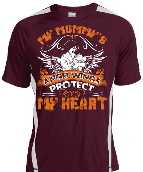 My Mommy's Angel Wings T Shirt, Protect My Heart T Shirt, Cool Shirt