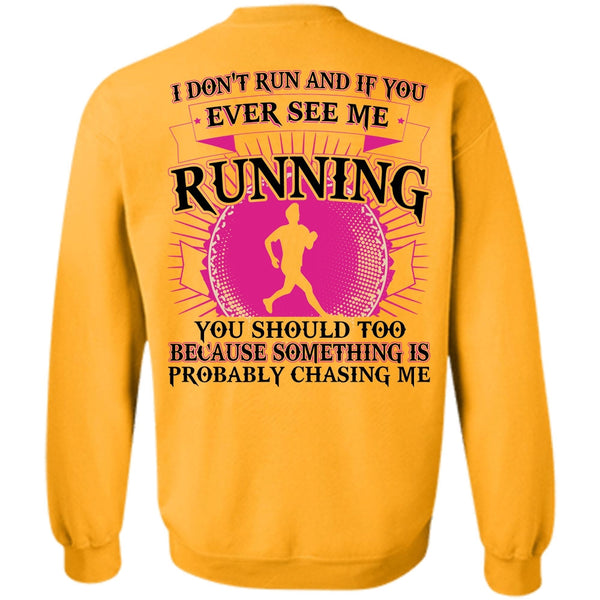 I Love Running T Shirt, See Me Running Sweatshirt