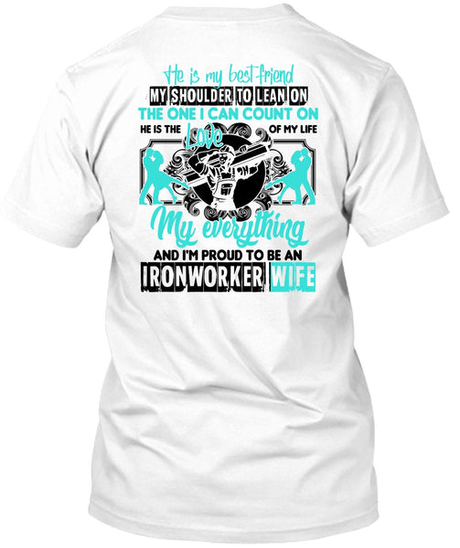 A black t-shirt with the shopify logo