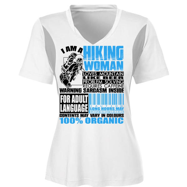 I Am A Hiking Woman T Shirt, I Love Hiking T Shirt, Awesome T-Shirts