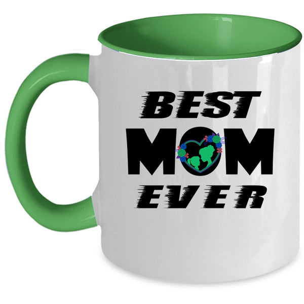 Awesome Mom Coffee Mug, What An Awesome Mom Looks Like Accent Mug