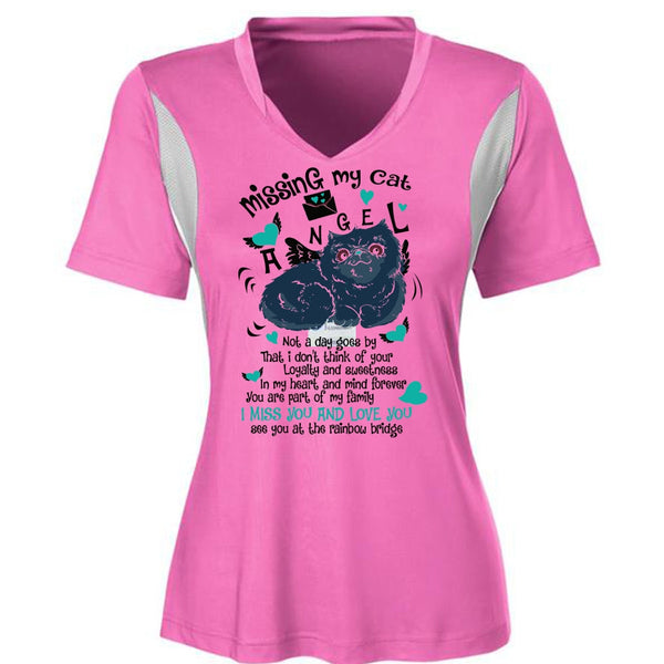 Missing My Cat Angel T Shirt, I Love My Cat T Shirt, Awesome T-Shirts