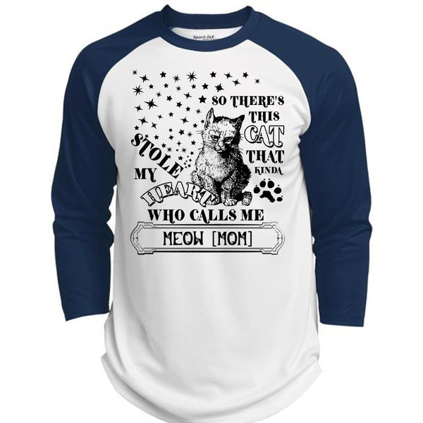 This Cat That Kinda Stole My Heart T Shirt, I Love My Life T Shirt, Awesome T-Shirts  (Polyester Game Baseball Jersey)