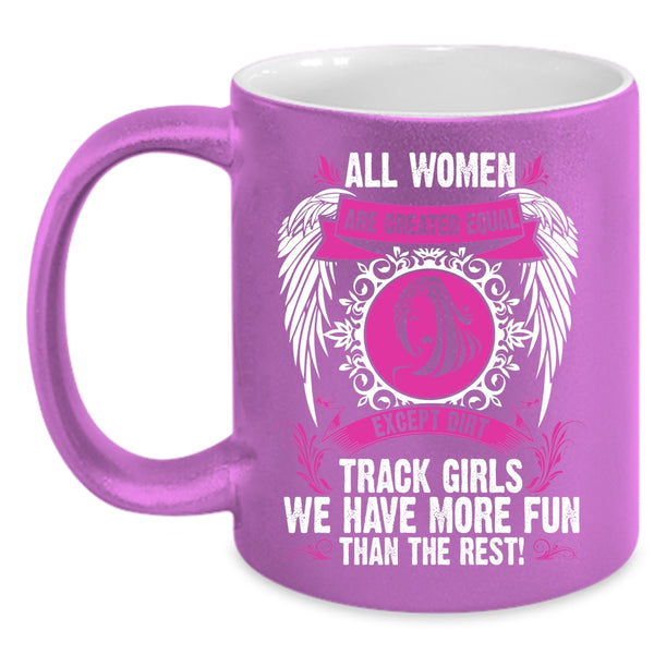 Dirt Track Girls Coffee Mug, Beautiful Girls Coffee Cup