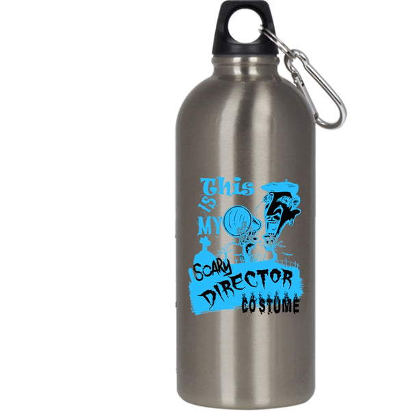 This Is My Scary Director Costume 20 oz Stainless Steel Bottle,Scary Halloween Outdoor Sports Water Bottle