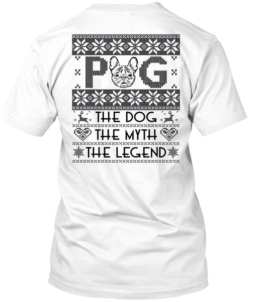 A black t-shirt with the shopify logo