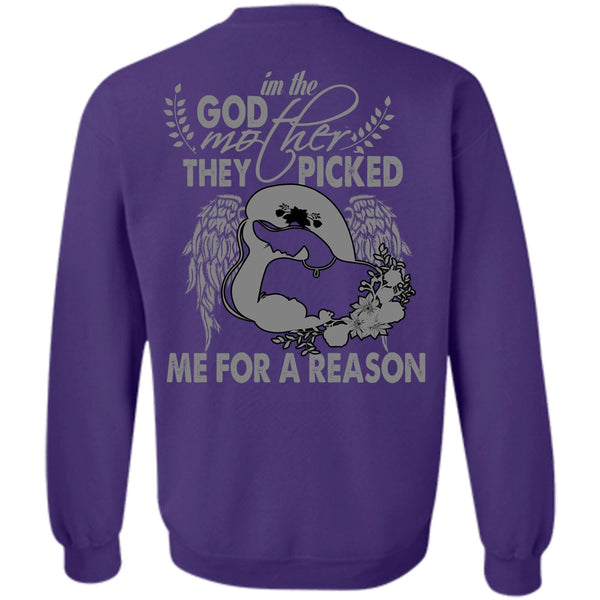 They Picked Me For A Reason T Shirt, I Love Mom Sweatshirt