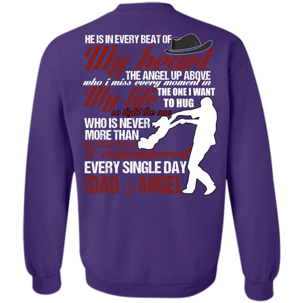 My Heart T Shirt, I Love Dad Sweatshirt