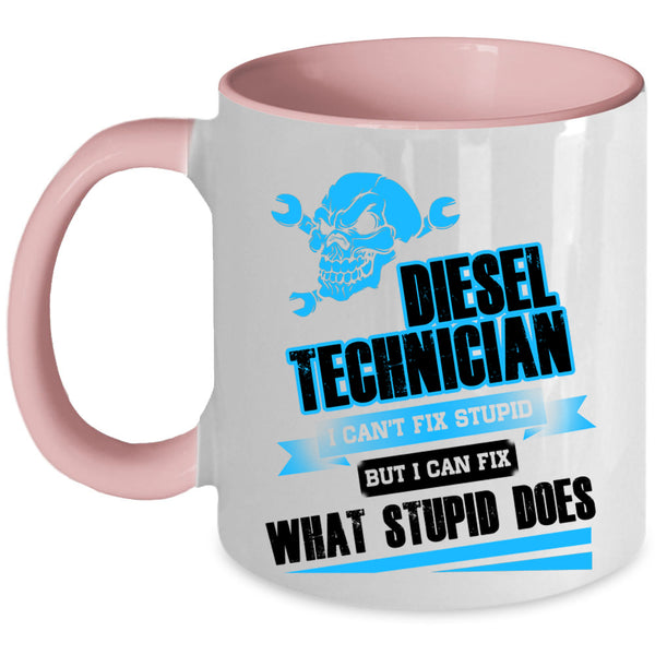 Cool Gift For Technician Coffee Mug, Diesel Technician Accent Mug
