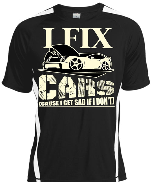 A black t-shirt with the shopify logo