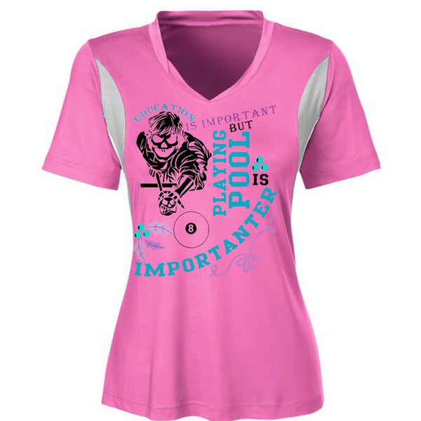 Education Is Important T Shirt, Being A Pool Player T Shirt, Awesome T-Shirts