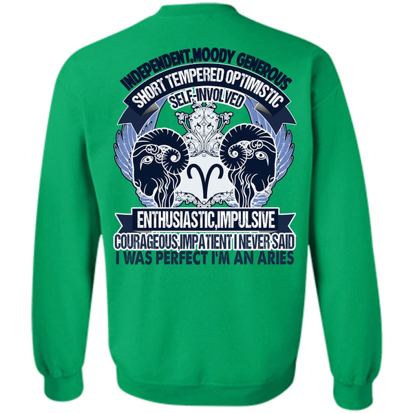 I Love Aries T Shirt, I'm An Aries Sweatshirt