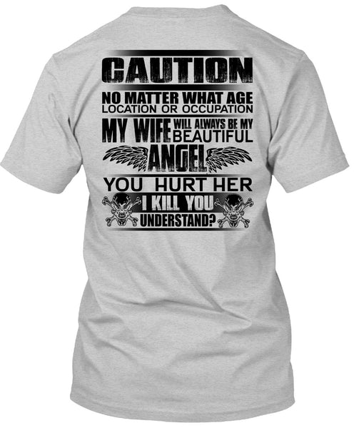 My Wife Will Always Be My Beautiful T Shirt, I Love Husband T Shirt