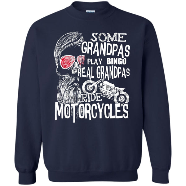 Real Grandpas Ride Motorcycles T Shirt, Coolest Grandpas Sweatshirt