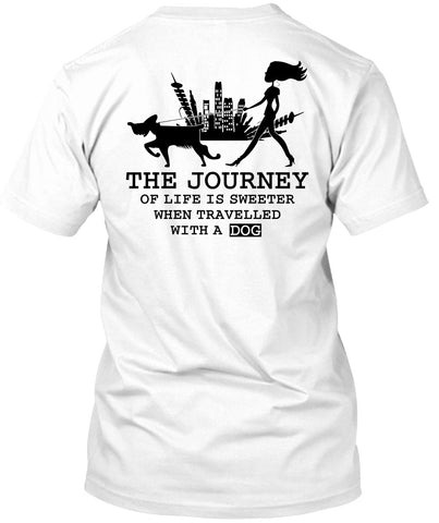 A black t-shirt with the shopify logo