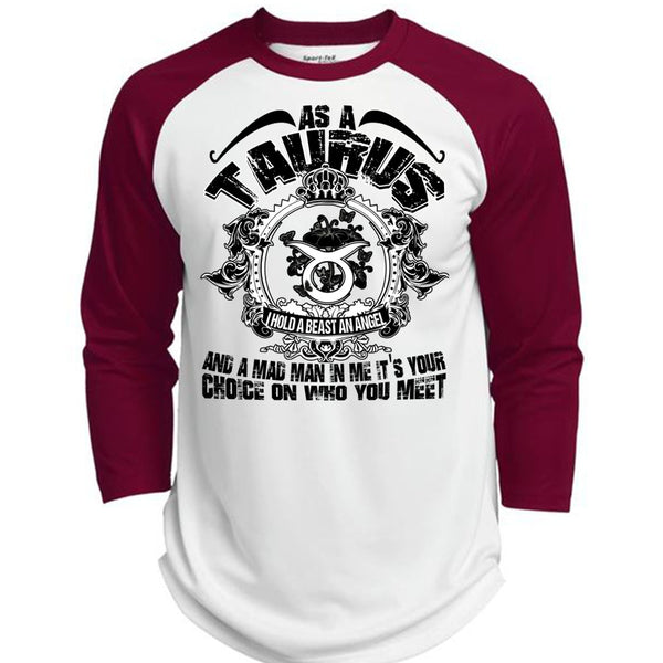 As A Taurus T Shirt, I Love Taurus T Shirt, Awesome T-Shirts  (Polyester Game Baseball Jersey)
