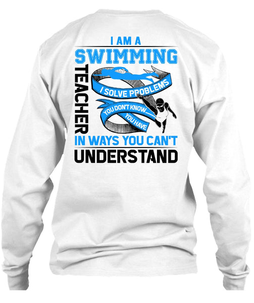 I Am A Swimming Teacher T Shirt, Being A Swimming T Shirt